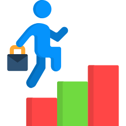cheminement de carrière Icône