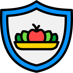 bezpieczeństwo żywności ikona