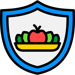 seguridad alimenticia icono