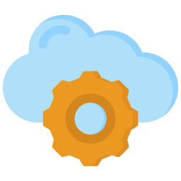 Cloud service icon