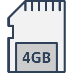 Memory card icon