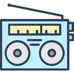 오래된 라디오 icon