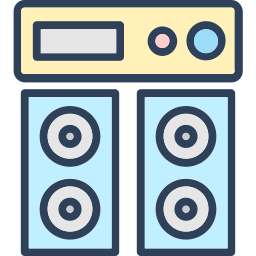 muziek systeem icoon
