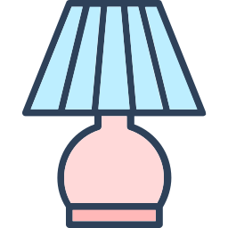 luz de lámpara icono