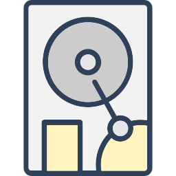 Hard disk icon