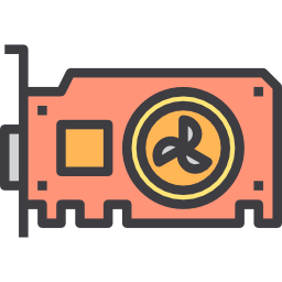 Graphic card icon