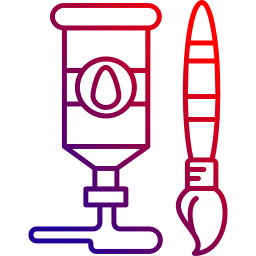 Масляная краска иконка