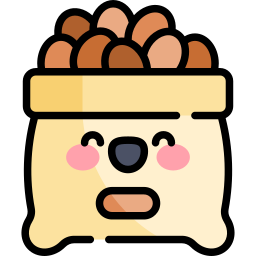 Coffee beans icon