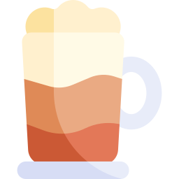 Latte macchiato icon