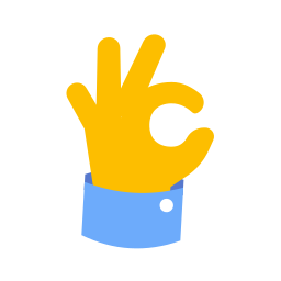 Ok hand icon