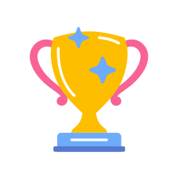 Winning cup icon