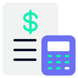 pianificazione del budget icona