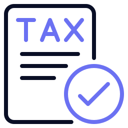 auditoria de impuestos icono