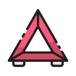 Triangle warning icon