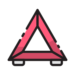 advertencia de triángulo icono