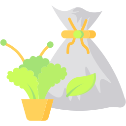 Organic farming icon