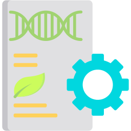 ingeniería genética icono