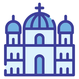 catedral de berlim Ícone