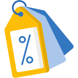 Discount tag icon