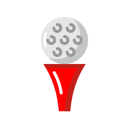 balle de golf Icône