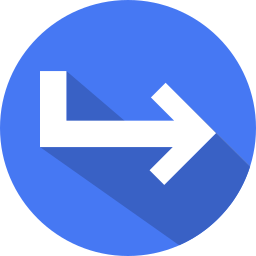 Turn right icon