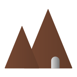 montaña icono