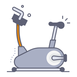 Stationary bike icon