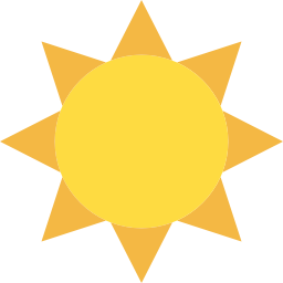 Sun icon