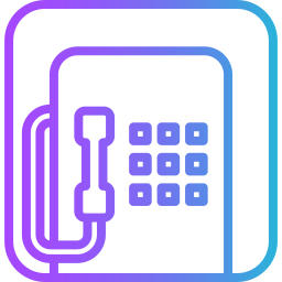 telefono pubblico icona