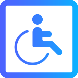 장애가 있는 icon