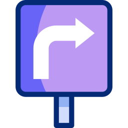 우회전 icon