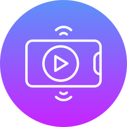 Live streaming icon