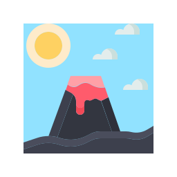 montaña icono