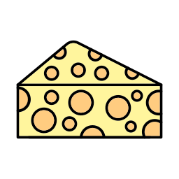 fromage Icône