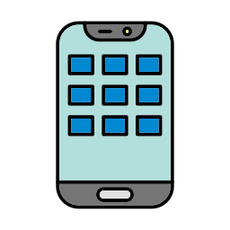 application mobile Icône