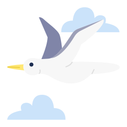 mouette Icône