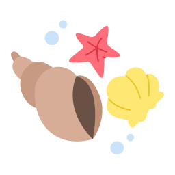 concha de mar icono