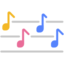 Music note icon