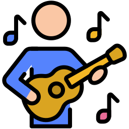 Гитарист иконка