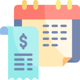 Monthly bill icon