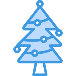 árbol de navidad icono