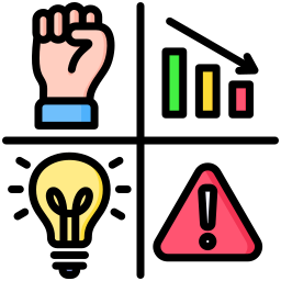 Swot analysis icon