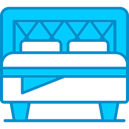 Double bed icon