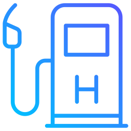 Hydrogen station icon