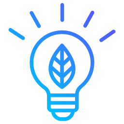 Eco bulb icon