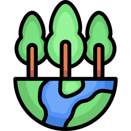 Зеленая планета иконка