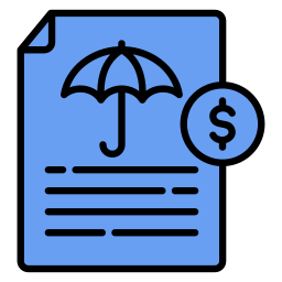 Insurance policy icon