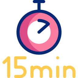 15 minutes icon