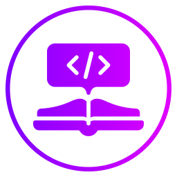 Coding book icon