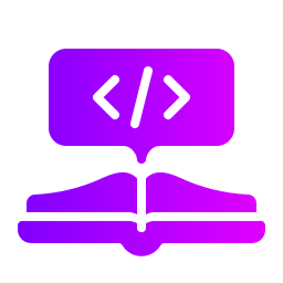 Coding book icon